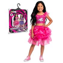 Fantasia Infantil Emilly Vick Dos Rosa Conjunto Oficial - Fantasia Infantil Emilly Vick Dos Rosa Conjunto Oficial -