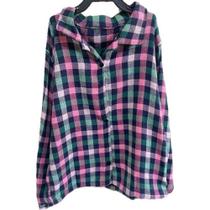 Fantasia Infantil Festa Junina Camisa Xadrez Menina Tecido Macio Tamanho P Make+