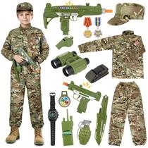 Fantasia Infantil GIFTINBOX Army - 15 Unidades (3 a 13 anos) Fantasia Infantil GIFTINBOX Army - 15 Unidades (3 a 13 anos)