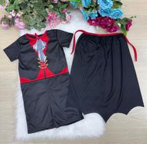 Fantasia Infantil Halloween Drácula Vampiro para Meninos - Conjunto Temático Fantasia Infantil Halloween Drácula Vampiro para Meninos - Conjunto Temático