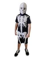 Fantasia infantil Halloween meninos esqueleto - Kids