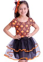 Fantasia Infantil Halloween Preta Douvelin Fantasia Infantil Halloween Preta Douvelin