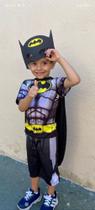 Fantasia infantil homem morcego batman
