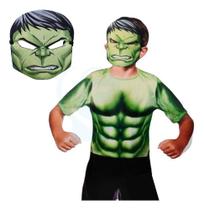 Fantasia Infantil Hulk Novabrink M - Novabrink Industria de Plastic