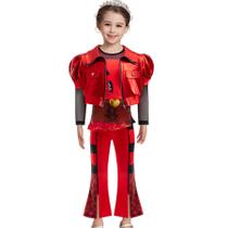 Fantasia Infantil LGandPG Red Rise of Red - Conjunto de 3 Peças