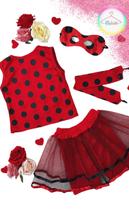 Fantasia Infantil luxinho Menina tema joaninha Fantasia Infantil luxinho Menina tema joaninha