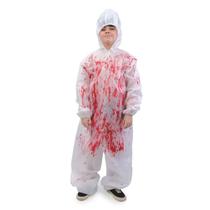 Fantasia Infantil Macacão Sangrento Halloween