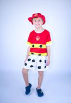 Fantasia Infantil Menino Bombeiro Com Chapeu Muvile Fantasia Infantil Menino Bombeiro Com Chapeu Muvile