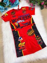 Fantasia Infantil Menino McQueen Carros - Ideal para Dia das Crianças e Festas Temáticas Fantasia Infantil Menino McQueen Carros - Ideal para Dia das Crianças e Festas Temáticas