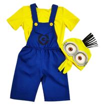 Fantasia Infantil Menino Menina Personagem Temático Amarelo - Fantasia Infantil Menino Menina Personagem Temático Amarelo -