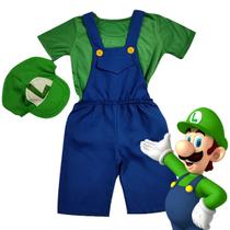 Fantasia Infantil Menino Menina Personagem Temático Verde