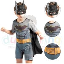 Fantasia Infantil Menino Roupa Do Batman Com Capa Máscara Fantasia Infantil Menino Roupa Do Batman Com Capa Máscara