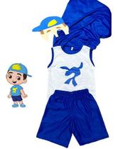 Fantasia Infantil Meninos Personagem Mascara Super Herois