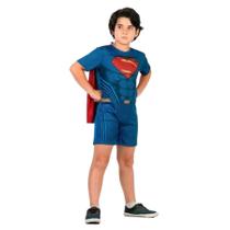 Fantasia Infantil Meninos Superman Liga da Justiça Heróis DC - Sula