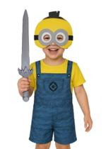 Fantasia Infantil Minions com Espada Envio Rápido ! Fantasia Infantil Minions com Espada Envio Rápido !