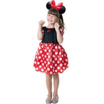 Fantasia Infantil Minnie Tam P Carnaval Dia Das Bruxas