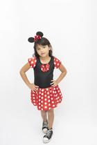 Fantasia Infantil Minnie Vermelha