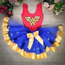 Fantasia Infantil Mulher Maravilha Fantasia Infantil Mulher Maravilha