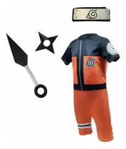 Fantasia Infantil Naruto Acessórios Kunai Bandana ( dos 2 aos 9 anos )