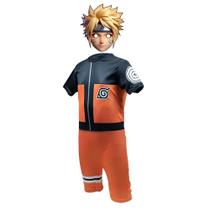 Fantasia Infantil Naruto Com Máscara de E.V.A 3D