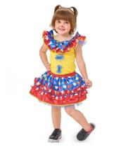 Fantasia Infantil Palhaça Palhacinha Menina Circo Festas Aniversário Carnaval Fantasia Infantil Palhaça Palhacinha Menina Circo Festas Aniversário Carnaval