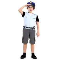 Fantasia Infantil - Peitoral Policial - Tamanho Único (3 a 6 anos) - 72106 - Sulamericana Fantasia Infantil - Peitoral Policial - Tamanho Único (3 a 6 anos) - 72106 - Sulamericana