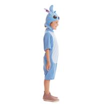 Fantasia Infantil Premium Stitch Original Disney com Touca Novabrink Fantasia Infantil Premium Stitch Original Disney com Touca Novabrink