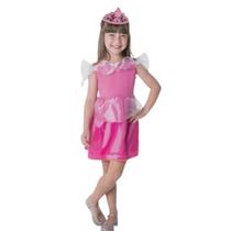 Fantasia Infantil Princesa Rosa Gg Carnaval Dia Das Bruxas Fantasia Infantil Princesa Rosa Gg Carnaval Dia Das Bruxas