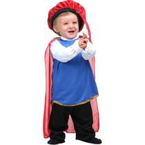 Fantasia Infantil - Príncipe Bêbe - Tamanho P (1 ano) - 10315 - Sulamericana Fantasia Infantil - Príncipe Bêbe - Tamanho P (1 ano) - 10315 - Sulamericana