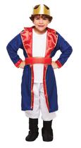 Fantasia Infantil Príncipe Pequeno Téo Roupa Menino + Coroa Fantasia Infantil Príncipe Pequeno Téo Roupa Menino + Coroa