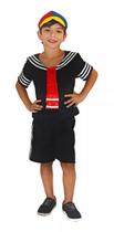 Fantasia infantil - Quico (marinheiro) - Turma do Chaves Fantasia infantil - Quico (marinheiro) - Turma do Chaves