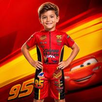 Fantasia Infantil Relâmpago Carros Completa Cosplay Menino Fantasia Infantil Relâmpago Carros Completa Cosplay Menino