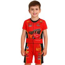 Fantasia Infantil Relâmpago Mcqueen Carros Piloto