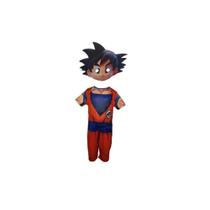 Fantasia Infantil Roupa Goku Com Máscara E.v.a. 3d