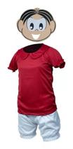 Fantasia Infantil Roupa Mônica com Máscara ( dos 12 meses aos 9 anos ) Fantasia Infantil Roupa Mônica com Máscara ( dos 12 meses aos 9 anos )