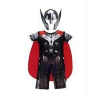 Fantasia Infantil Roupa Thor duas Máscara e martelo Fantasia Infantil Roupa Thor duas Máscara e martelo