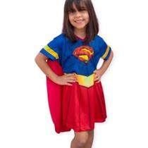 Fantasia Infantil Roupa Vestido Guardian Girl com Capa Fantasia Infantil Roupa Vestido Guardian Girl com Capa