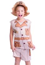 Fantasia Infantil Safari Menino Douvelin Fantasia Infantil Safari Menino Douvelin