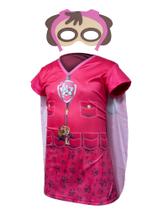 Fantasia Infantil Skye com Máscara e Capa Patrulha Canina ( dos 2 aos 9 anos ) Fantasia Infantil Skye com Máscara e Capa Patrulha Canina ( dos 2 aos 9 anos )