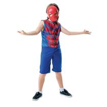 Fantasia Infantil Spider Homem Aranha