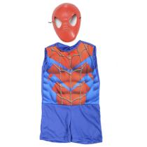 Fantasia Infantil Spider Man Brinquedo Master Toys