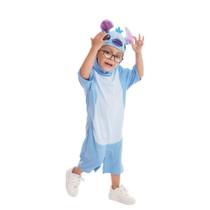 Fantasia Infantil Stitch Disney Azul Clássica