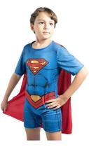 Fantasia Infantil Superman Capa Super Herói Original - Super Magia