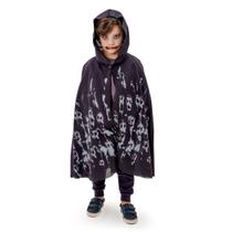 Fantasia Infantil Túnica Fantasma Caveira Carnaval e Halloween Fantasia Infantil Túnica Fantasma Caveira Carnaval e Halloween