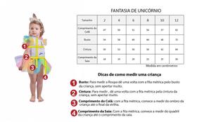 Fantasia Infantil Unicórnio Fantasia Infantil Unicórnio