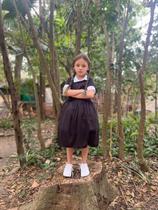 Fantasia Infantil Wandinha Halloween