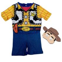 Fantasia Infantil Woody Com Máscara