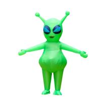 Fantasia Inflável De Astronauta Alienígena ET Para Adultos Para Festas De Halloween E Carnavais
