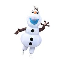 Fantasia Inflável De Boneco De Neve Anime Adulto Para Cosplay, Halloween E Festas À Fantasia