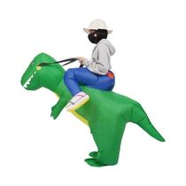 Fantasia Inflável De Dinossauro Verde Para Crianças Unissex Adulto Menino Menina Festa De Halloween Fantasia Inflável De Dinossauro Verde Para Crianças Unissex Adulto Menino Menina Festa De Halloween